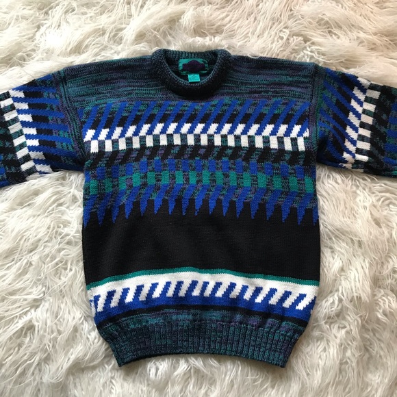Vintage Sweaters - VINTAGE BANDIT URBAN 1990’S CREW SWEATER